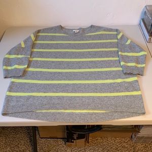 Caslon short sleeve light crew pullover sweater - XL